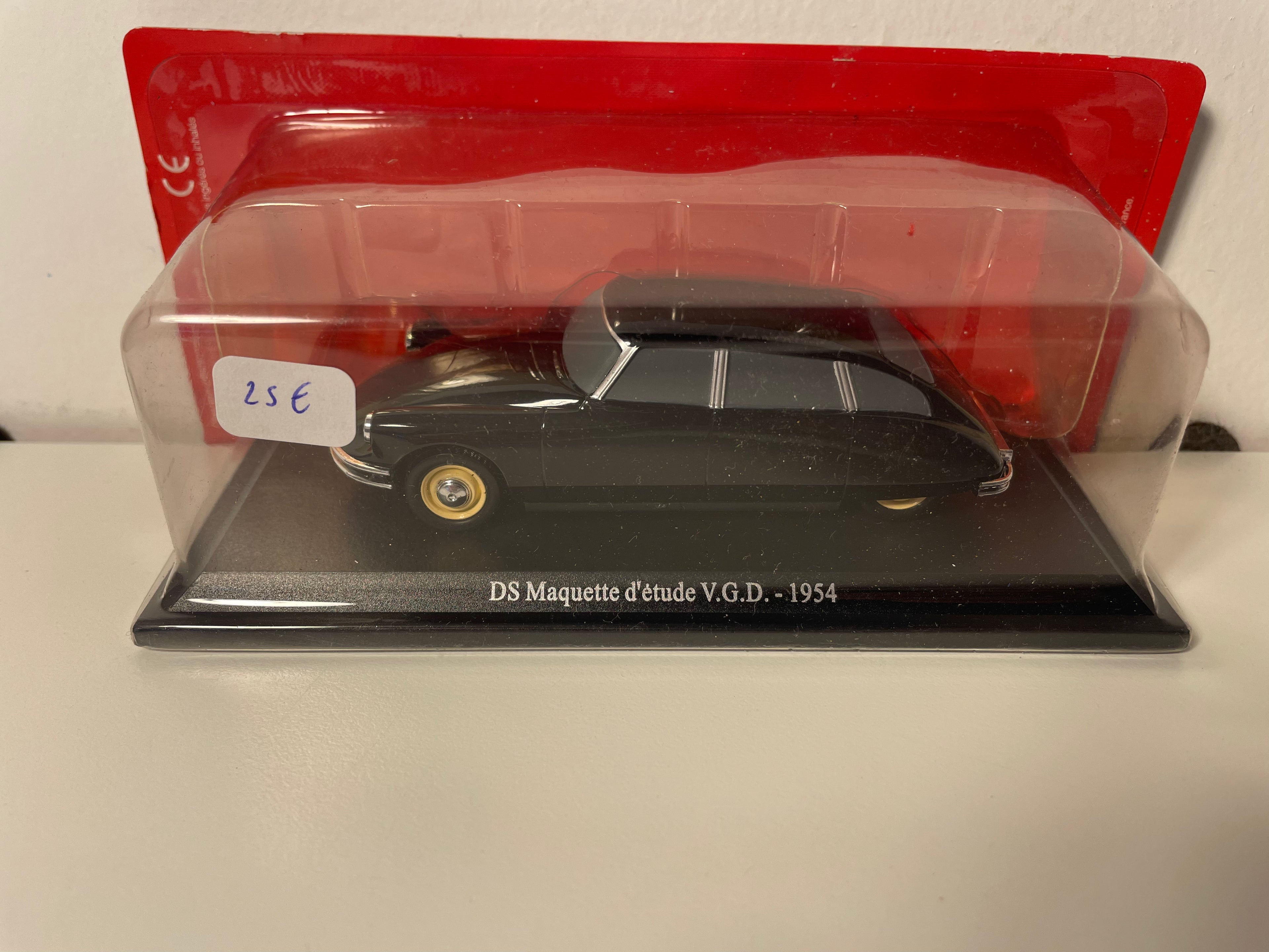 Citroën DS Modelo de Estudo V.G.D. preto de 1954