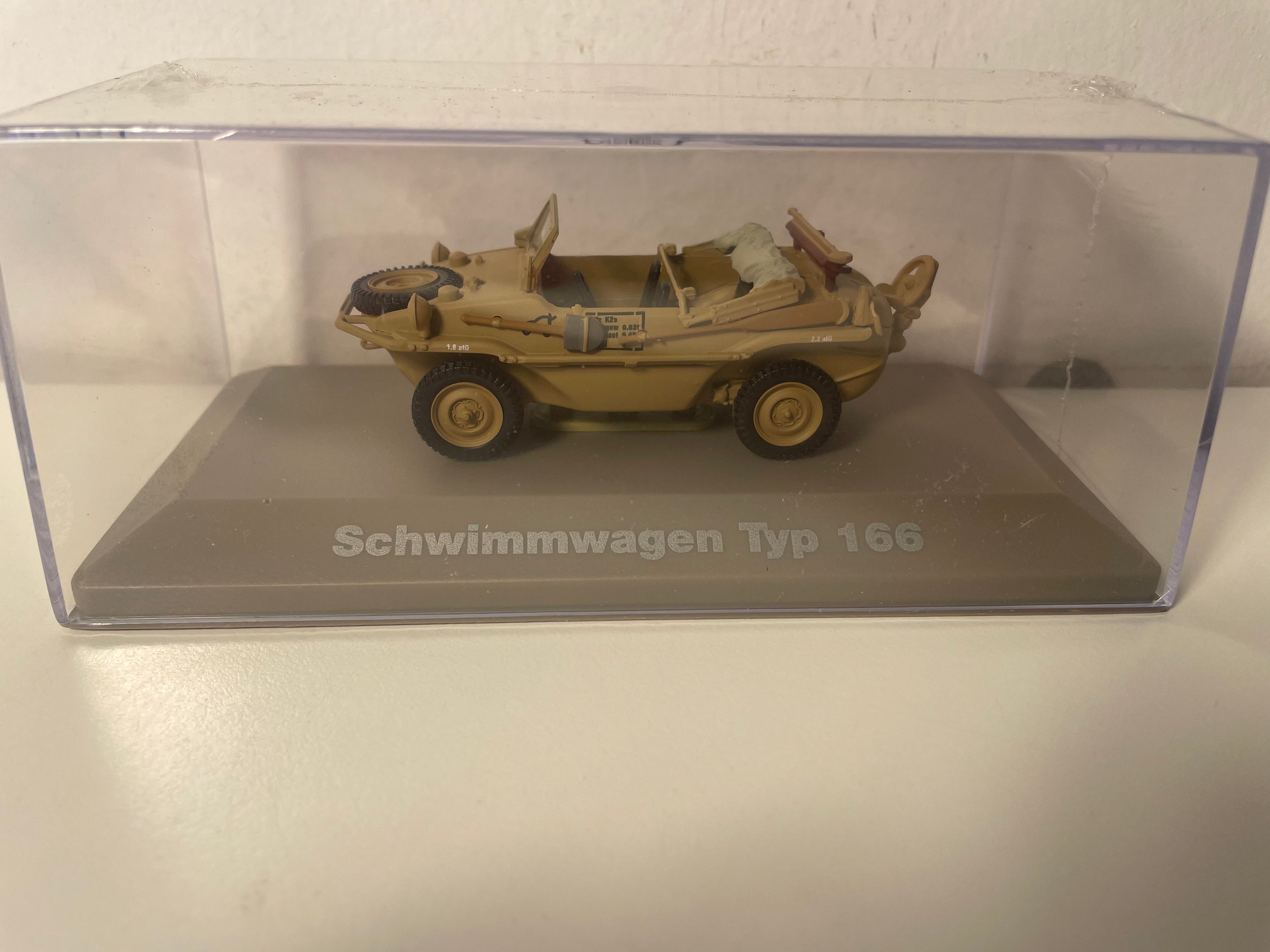 Veículo miniatura Schwimmwagen Typ 166 - Atlas