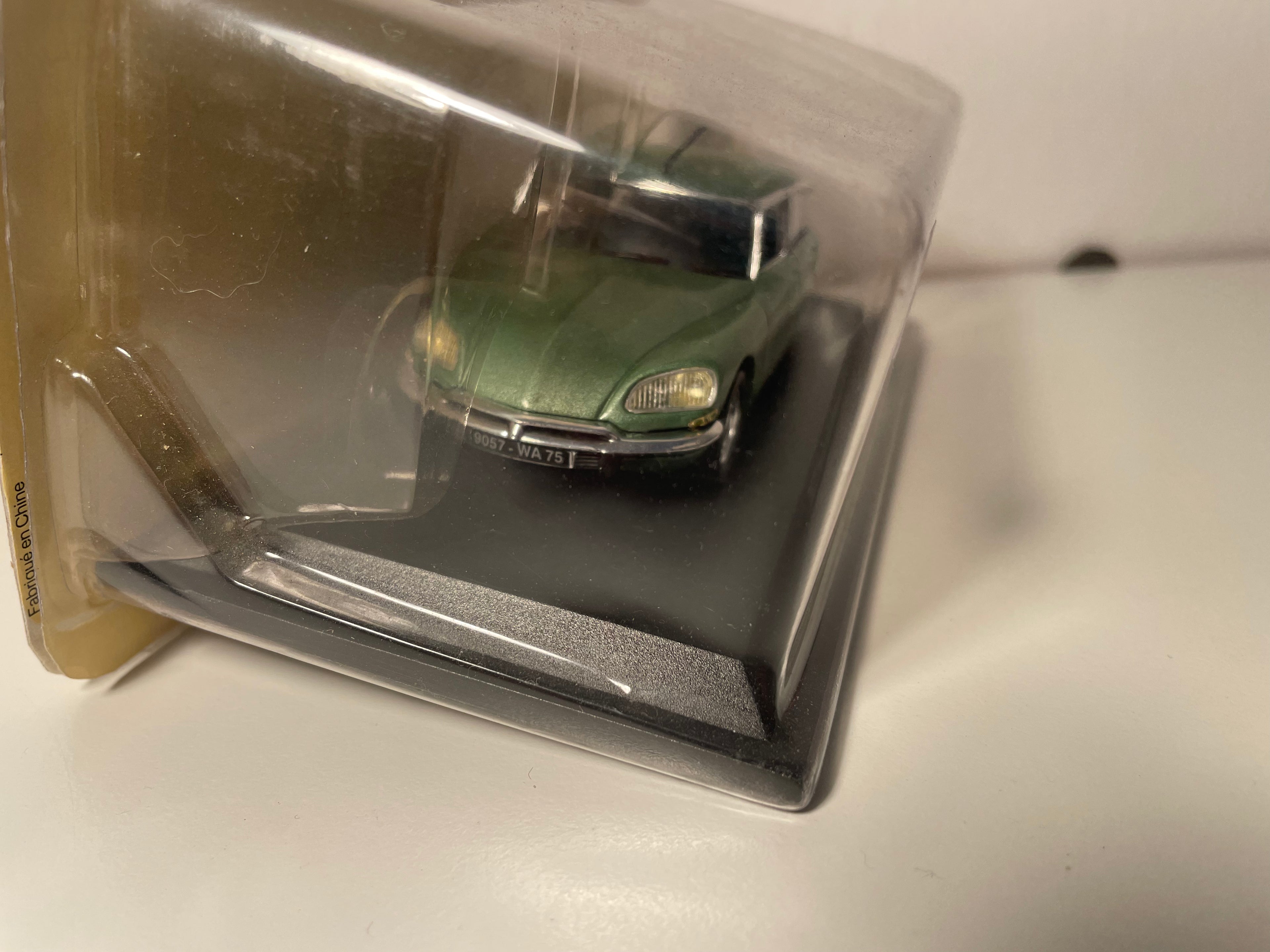 Citroën DS 21 Injection Electronique verte de 1970