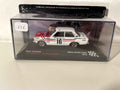 Opel Ascona weiß und rot Nummer 16 - Rallye Monte-Carlo 1972