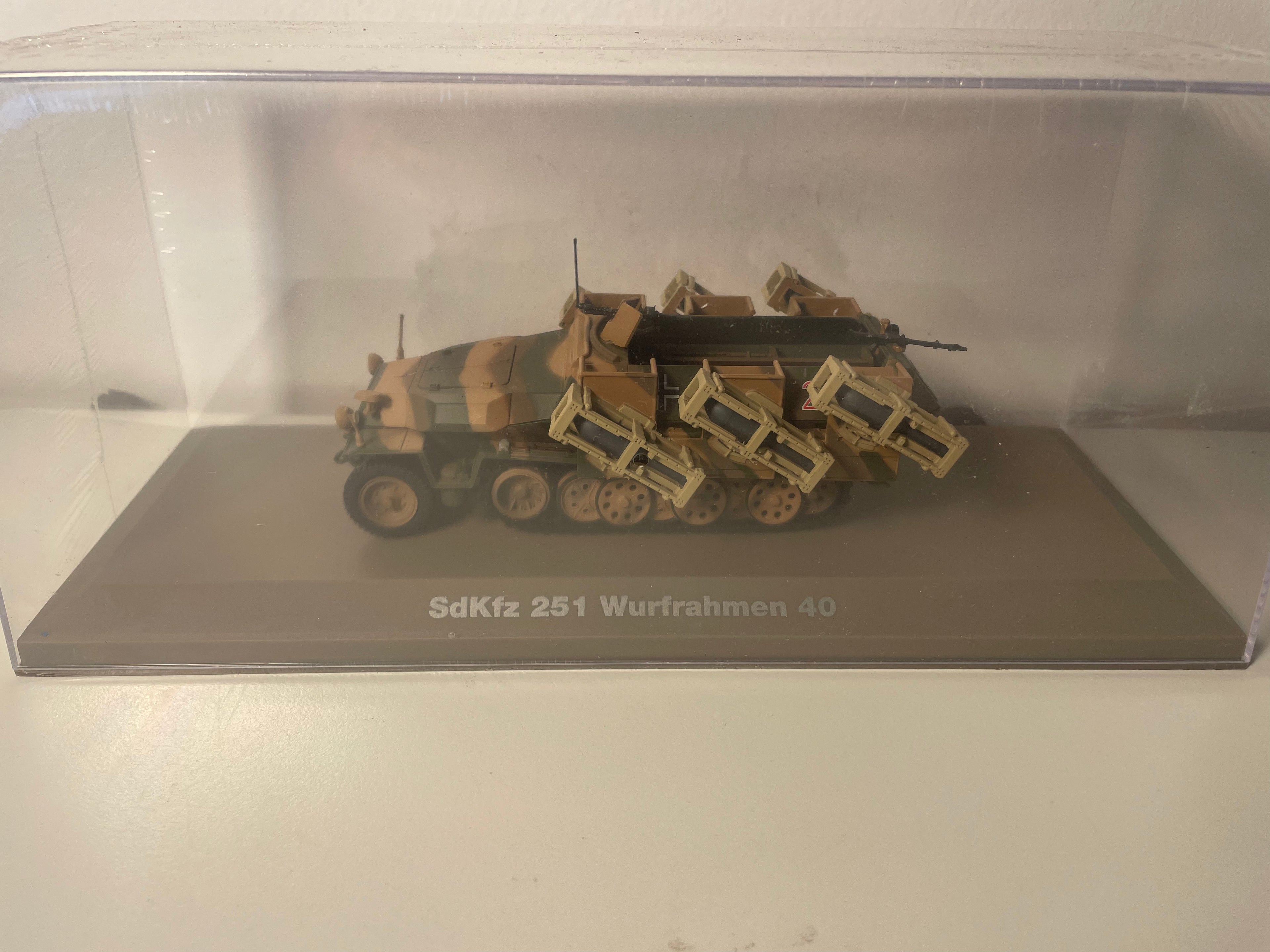 Vehículo militar SdKfz 251 Wurfrahmen 40