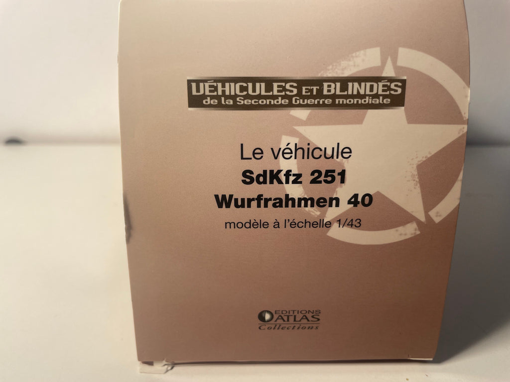 Vehículo militar SdKfz 251 Wurfrahmen 40