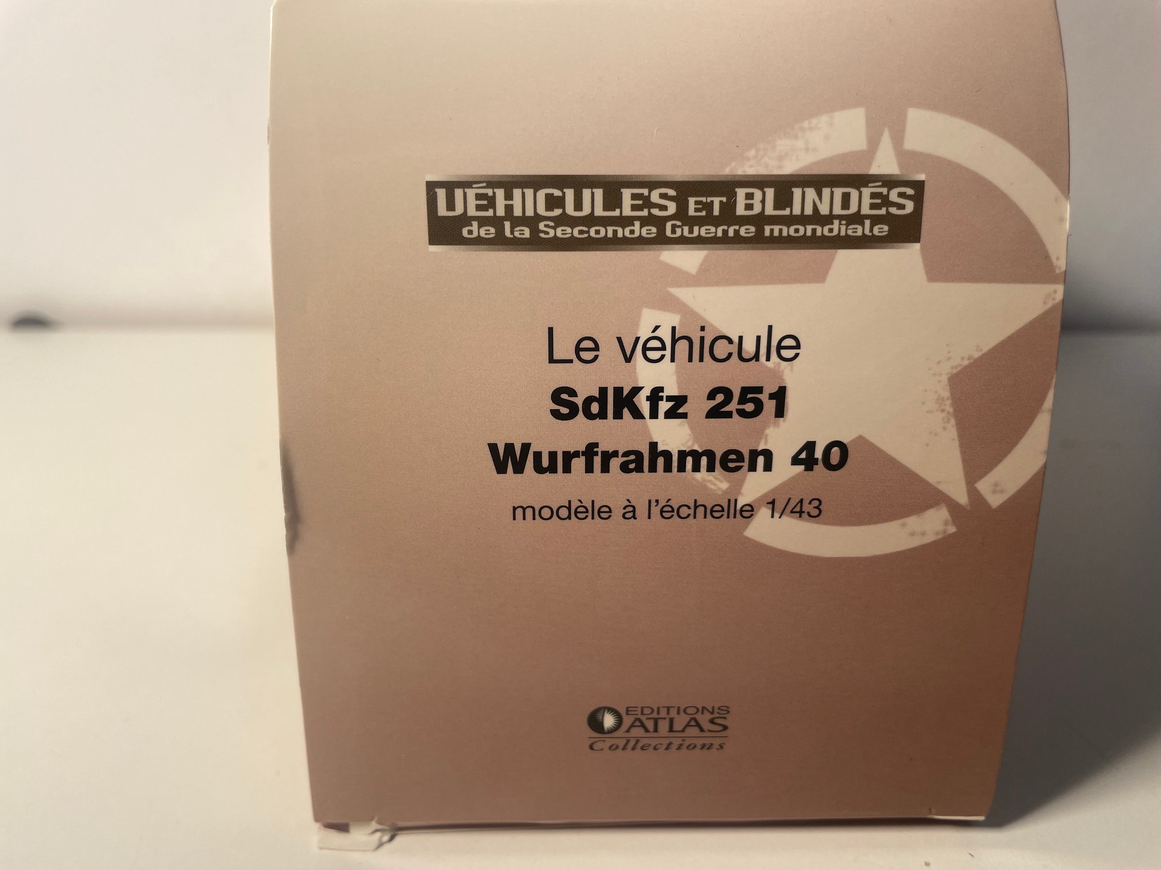 Vehículo militar SdKfz 251 Wurfrahmen 40