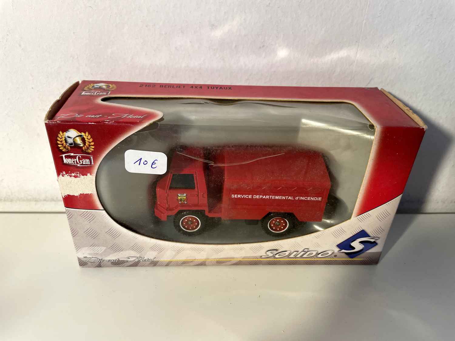 Berliet 4x4 FIREFIGHTER Schläich (Solido Referenz 2162)
