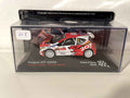 Peugeot 207 S2000 w kolorze czerwonym i białym numer 2 - Rajd Ypres 2008