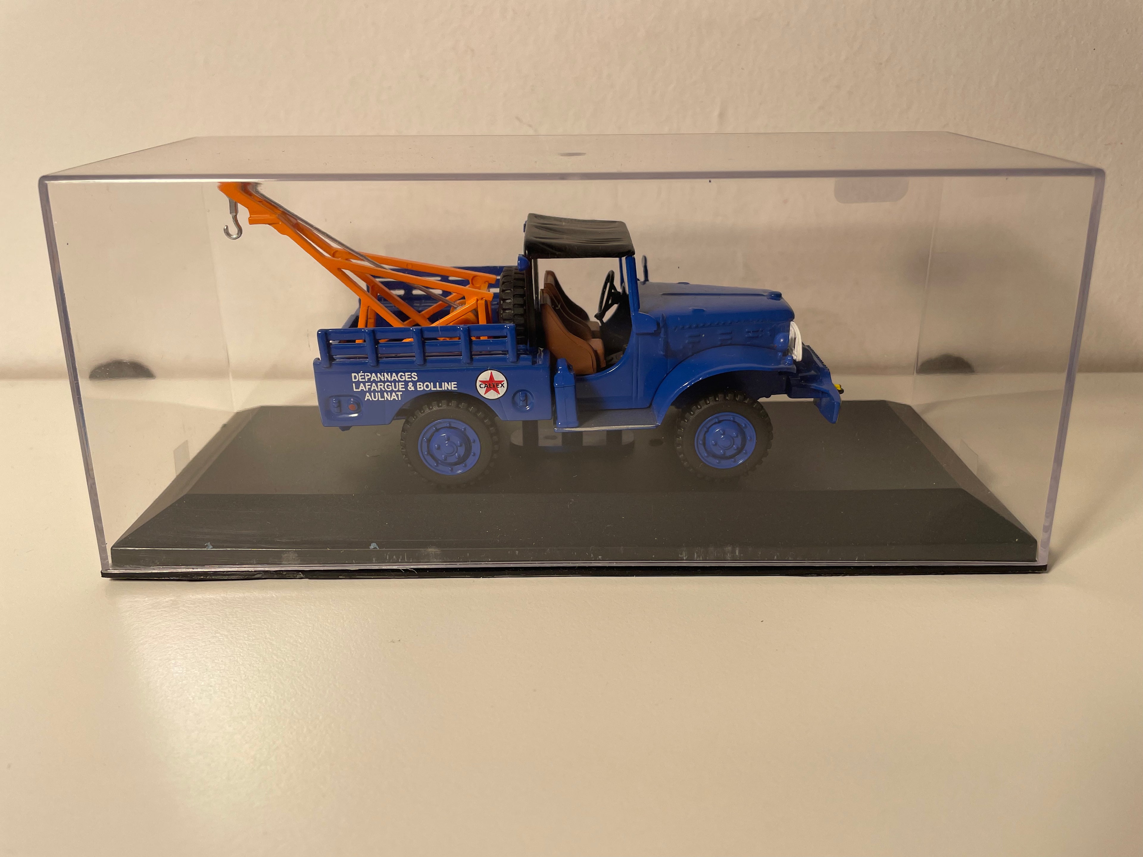 Dodge WC52 Blaue Abschleppwagen Lafargue & Bolline - Moderne Garage Kollektion