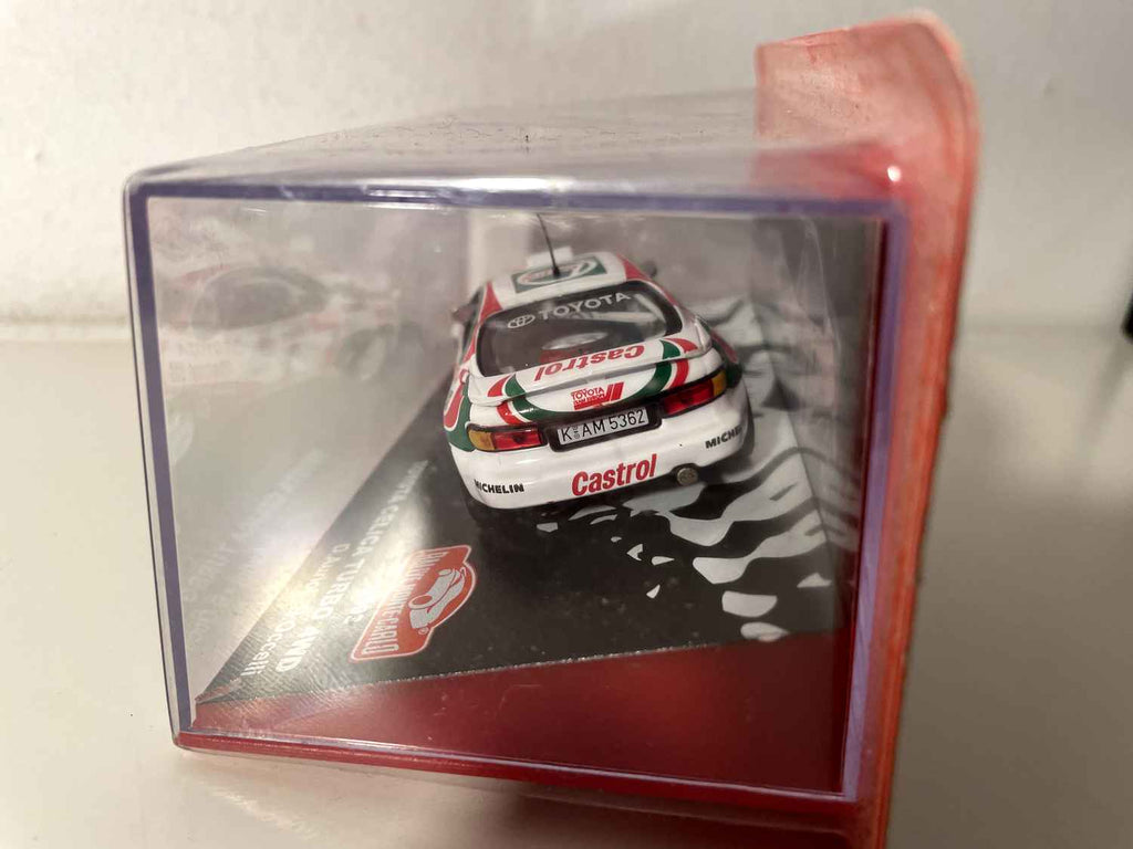 Toyota Celica Turbo 4WD wit, rood en groen nummer 3 - Monte-Carlo Rally 1993