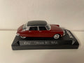Citroën DS bordeaux et toit noir de 1956 - Solido référence 4562