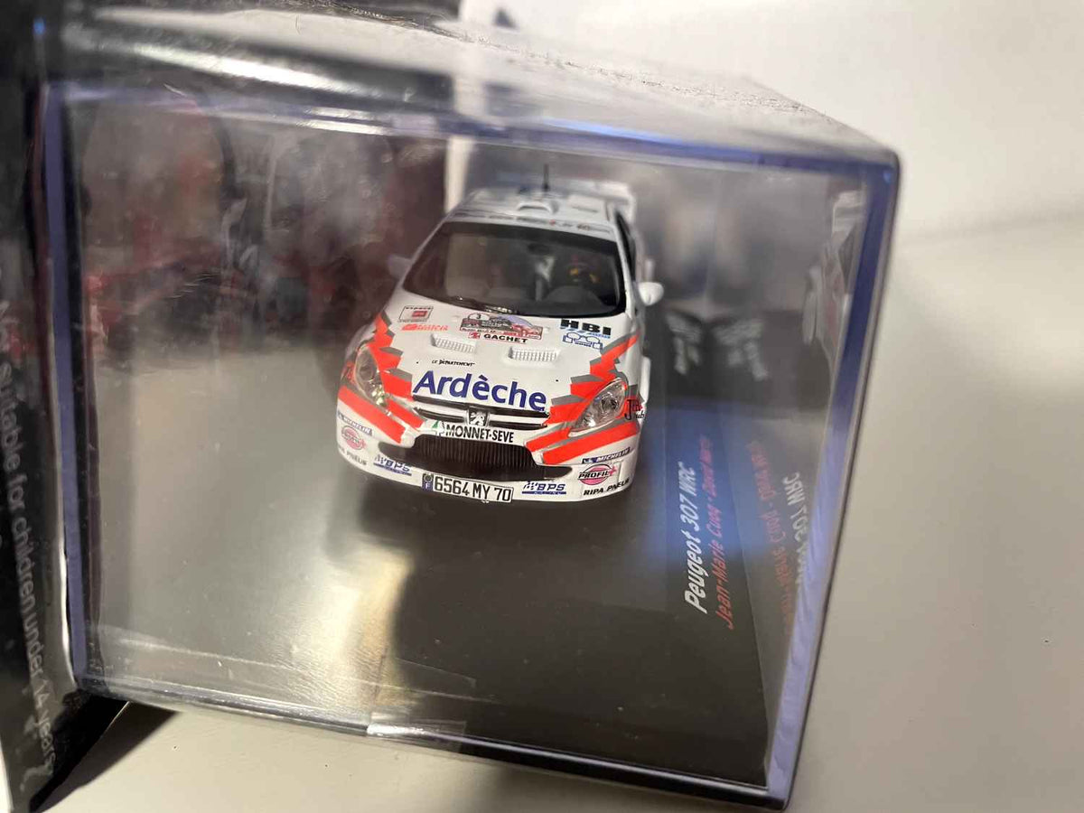 Peugeot 307 WRC wäiss Nummer 3 - Rallye du Var 2007