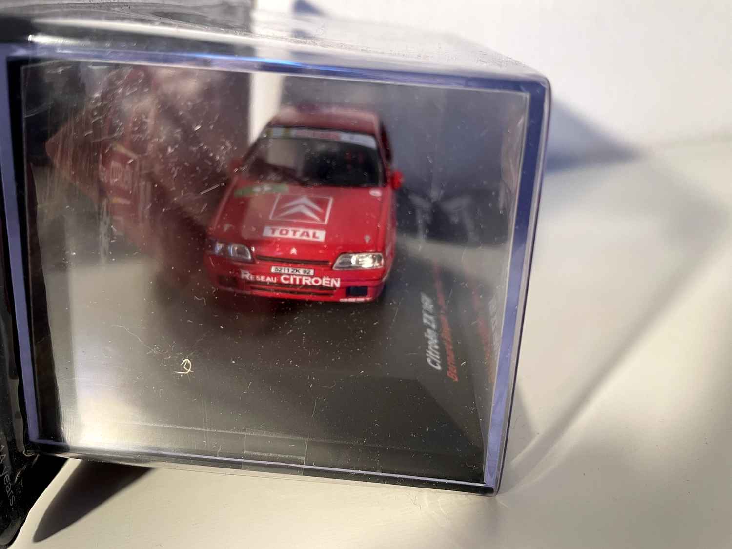 Citroën ZX 16V rood nummer 2 - Rallye van Rouergue 1994