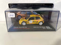 Citroën Saxo Kit-Car żółty numer 1 - Rallye des Vins Mâcon 1999