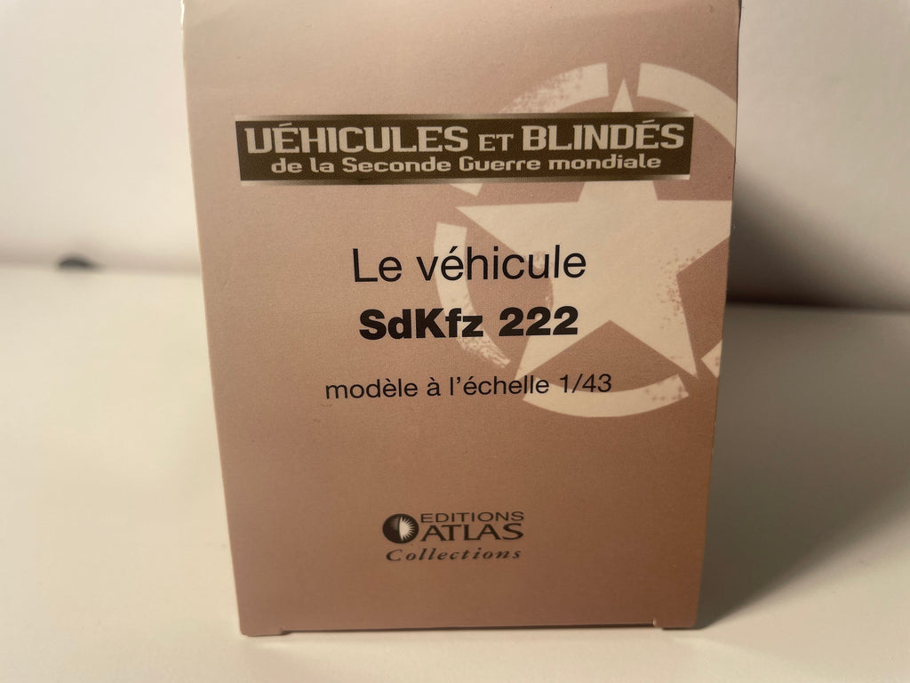 Vehículo militar SdKfz 222 (tanque) - Atlas