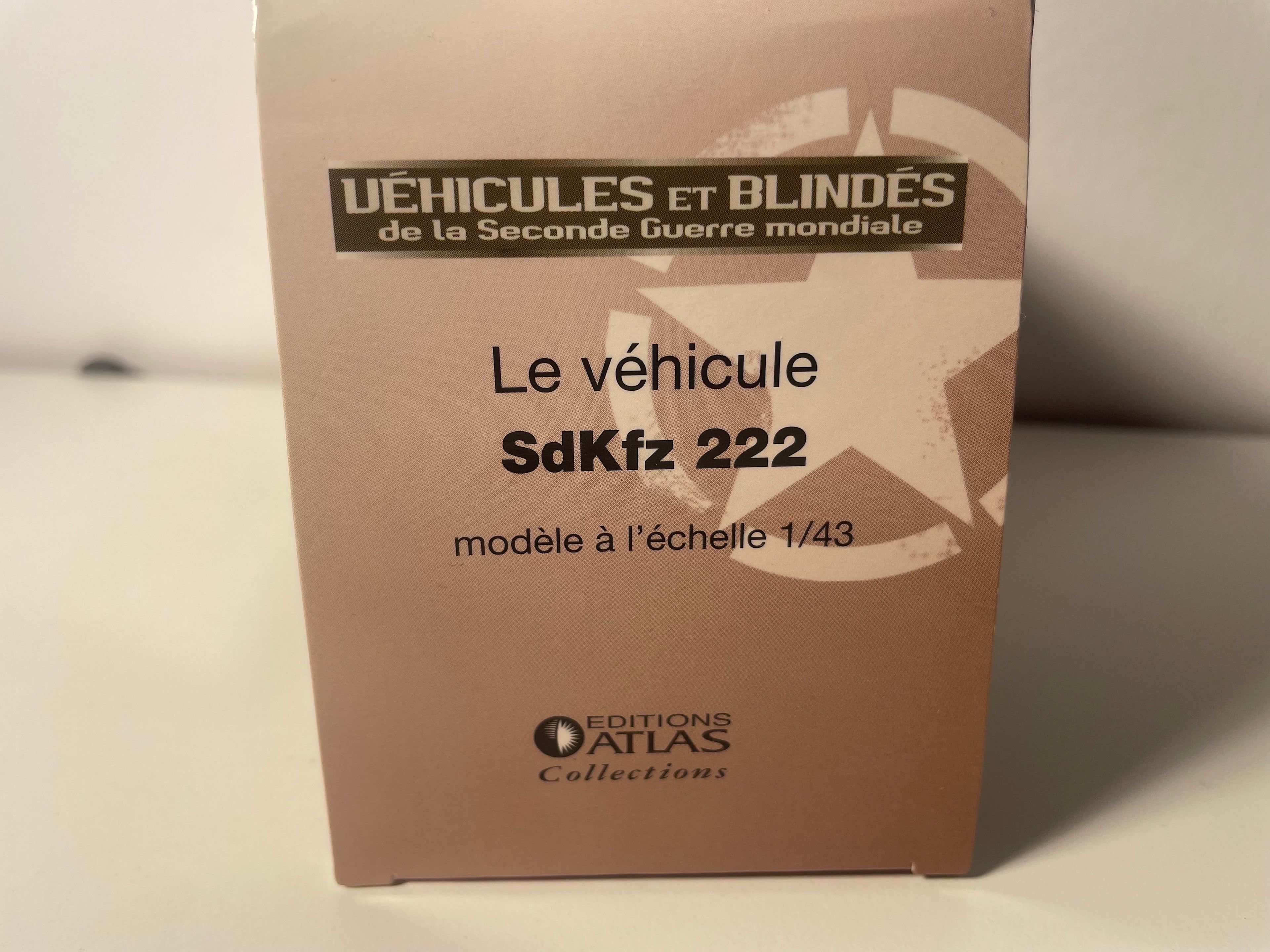 Vehículo militar SdKfz 222 (tanque) - Atlas