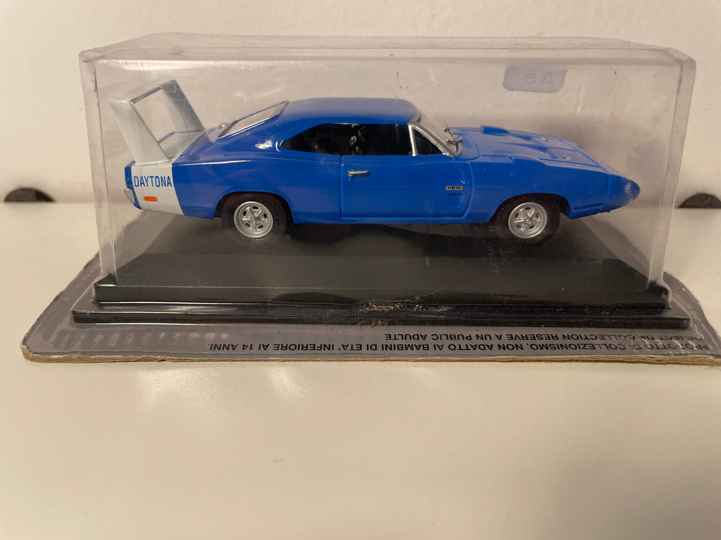 Dodge Charger Daytona BLEUE aus dem Jahr 1969 (amerikanisches Auto)