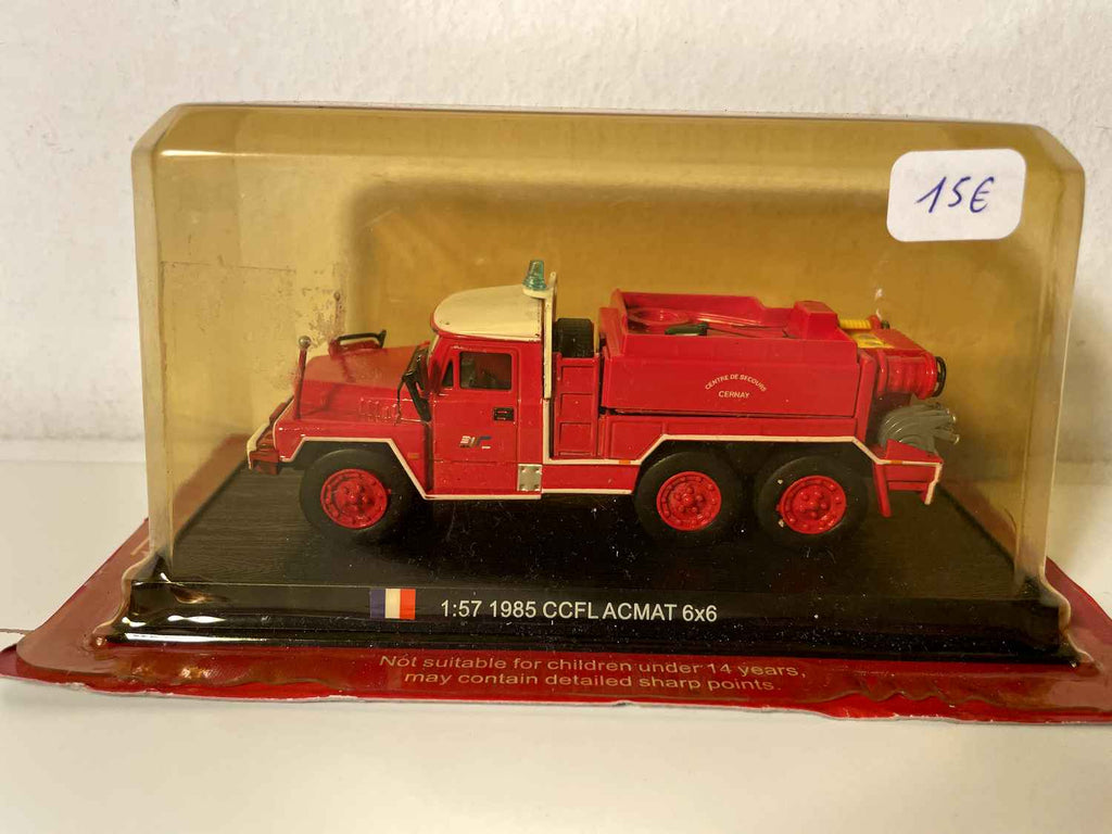 1985 CCFL ACMAT 6x6 Wóz strażacki - Del Prado