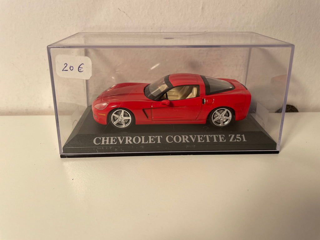 Red Chevrolet Corvette Z51 (American car)