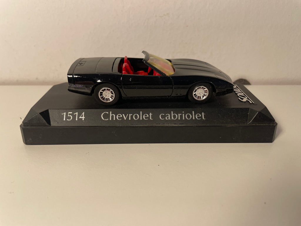 Black Chevrolet convertible Solido reference 1514 (American car)