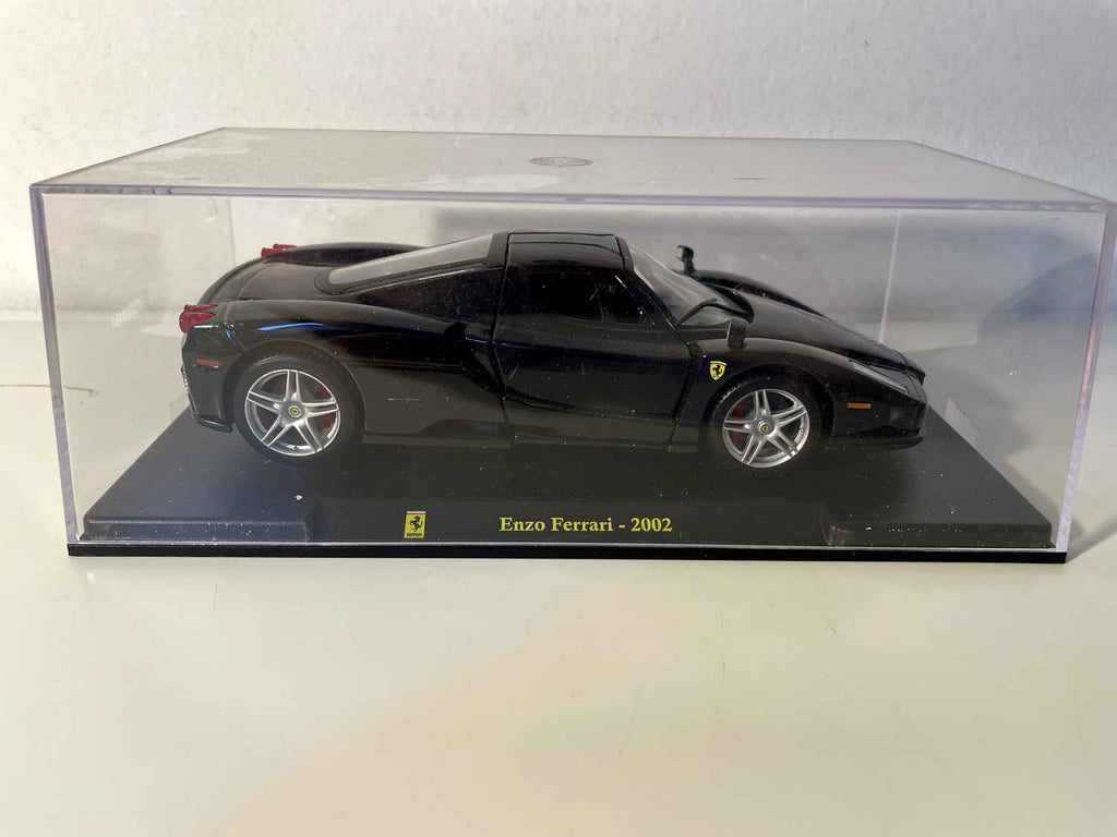 2002 Ferrari Enzo Ferrari Zwart - Burago (schaal: 1/24)