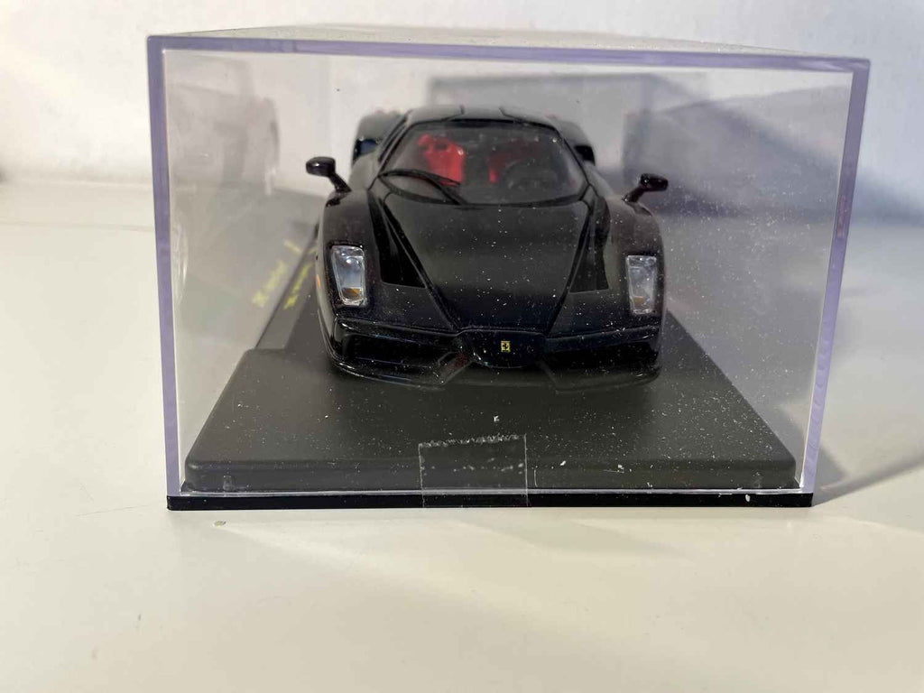2002 Ferrari Enzo Ferrari Zwart - Burago (schaal: 1/24)