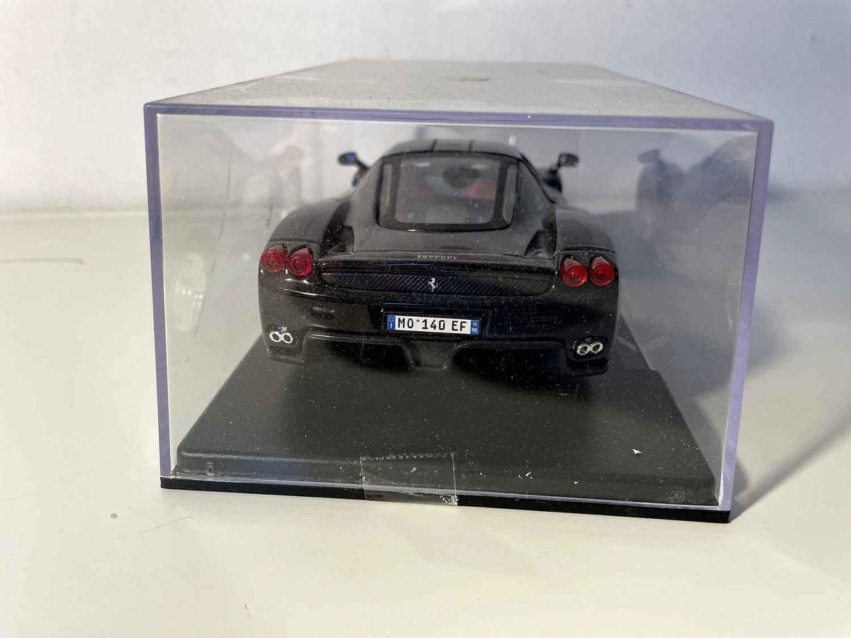 2002 Ferrari Enzo Ferrari Zwart - Burago (schaal: 1/24)