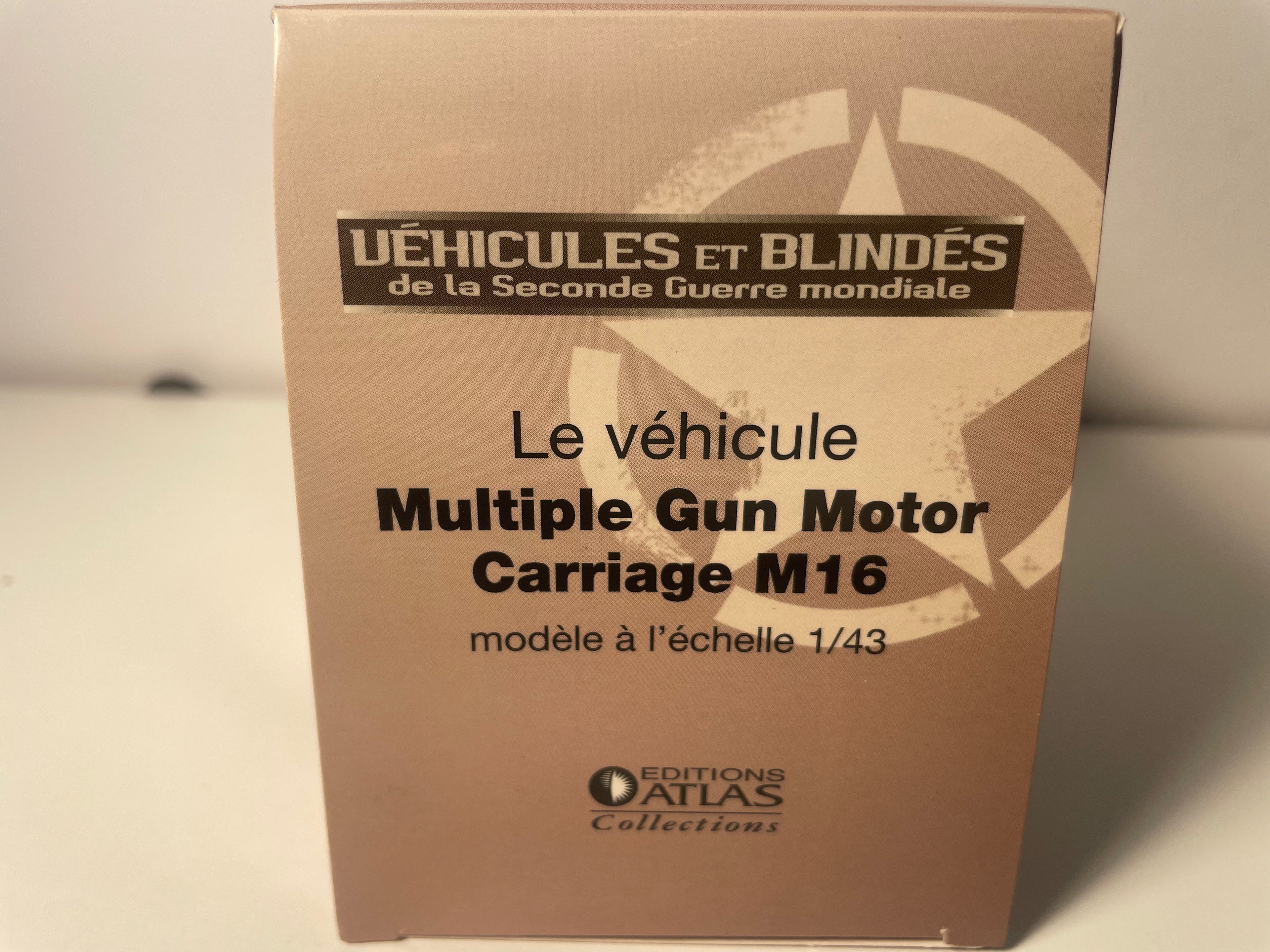 Véhicule militaire Multiple Gun Motor Carriage M16