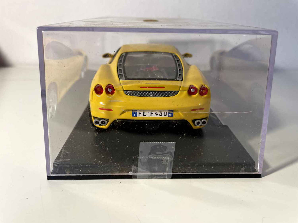 Ferrari F430 amarilla de 2004 - BURAGO (escala: 1/24)