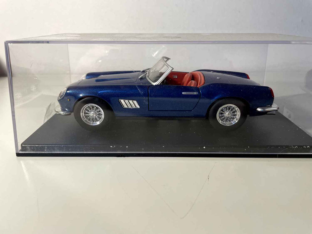 Ferrari 250 California azul de 1957 - BURAGO (escala: 1/24)
