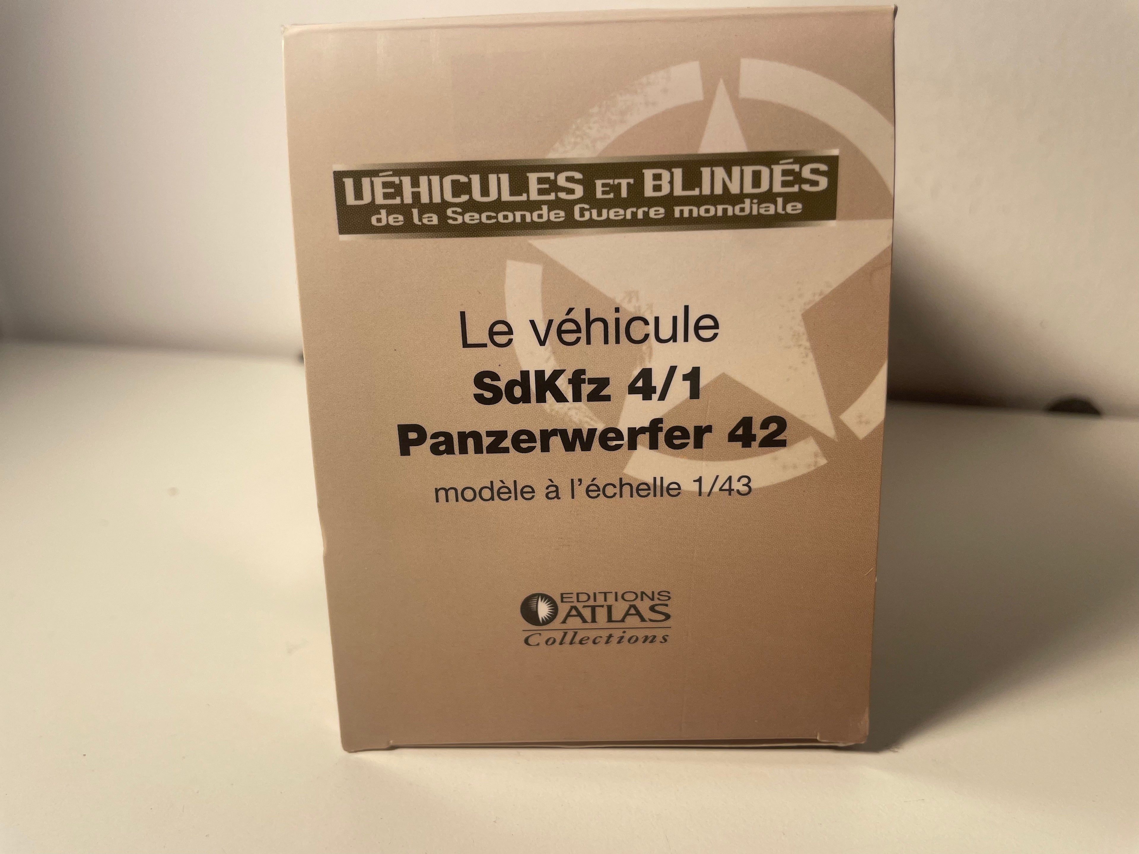 Véhicule militaire SdKfz 4/1 Panzerwerfer 42