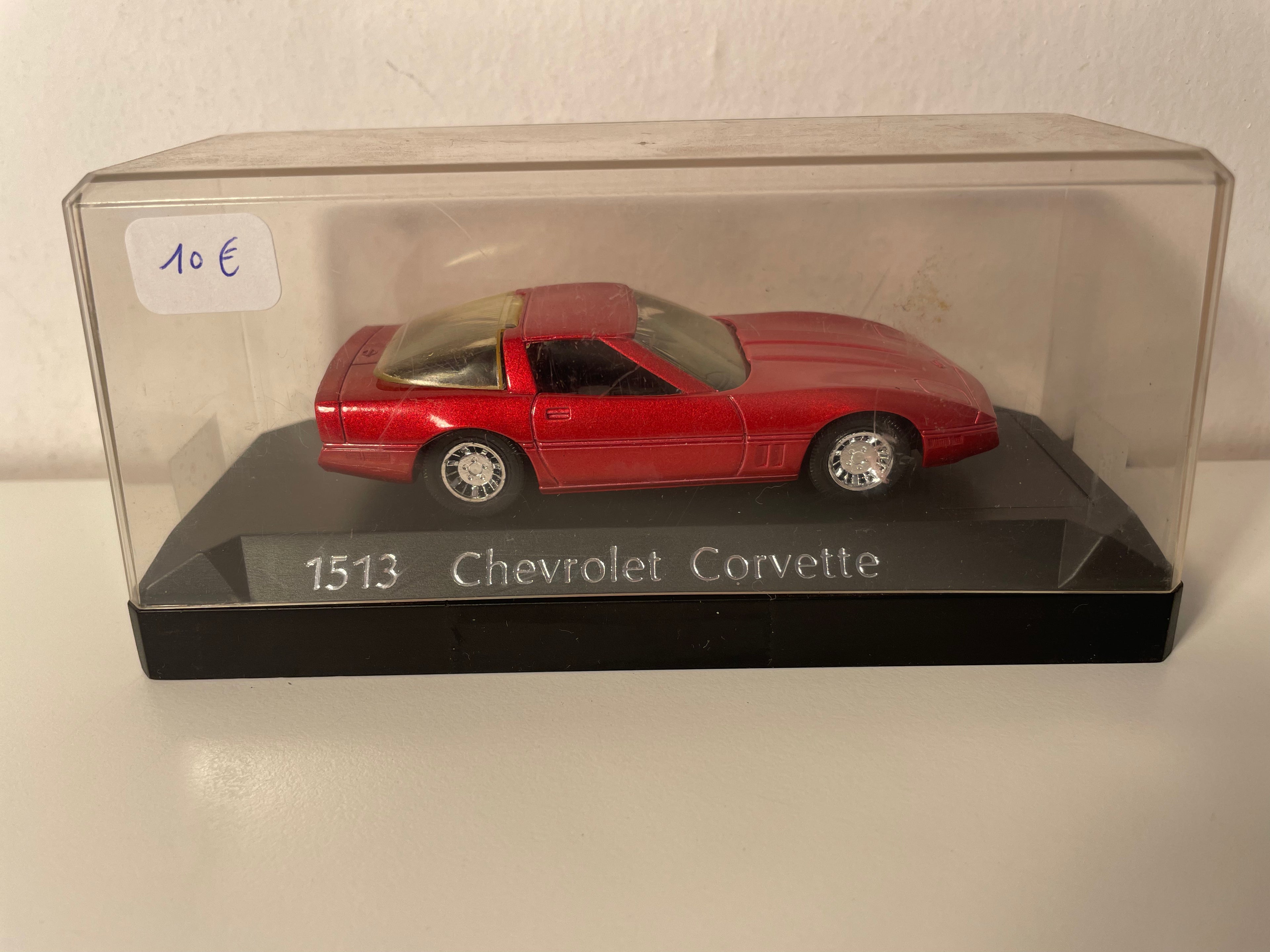 Corvette Chevrolet vermelha - Solido referência 1513 (carro americano)