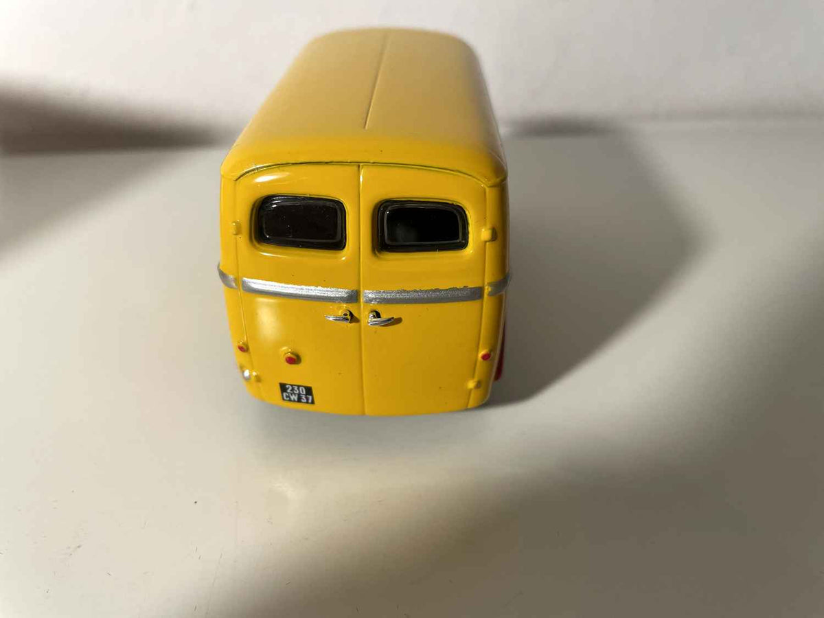 Pegeot D3A giel PINDER Servicen Reklamm - CORGI