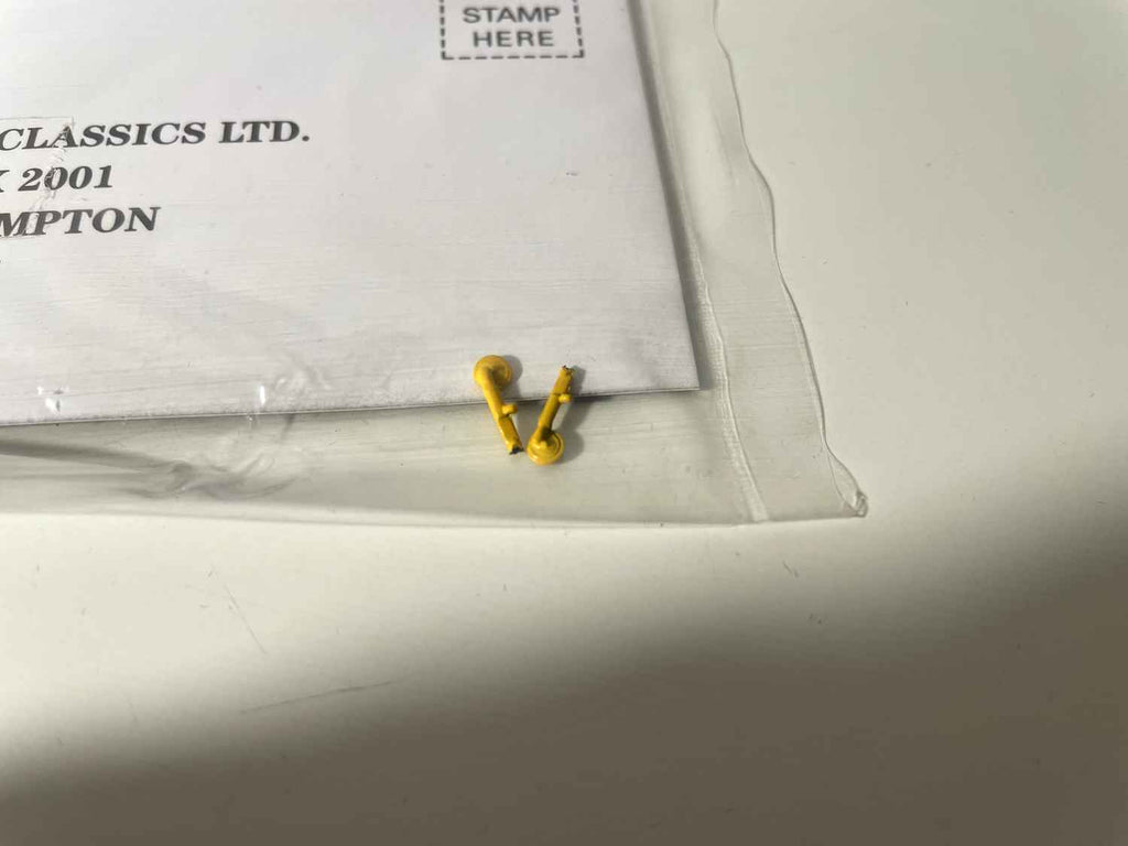 Pegeot D3A yellow PINDER service Advertising - CORGI