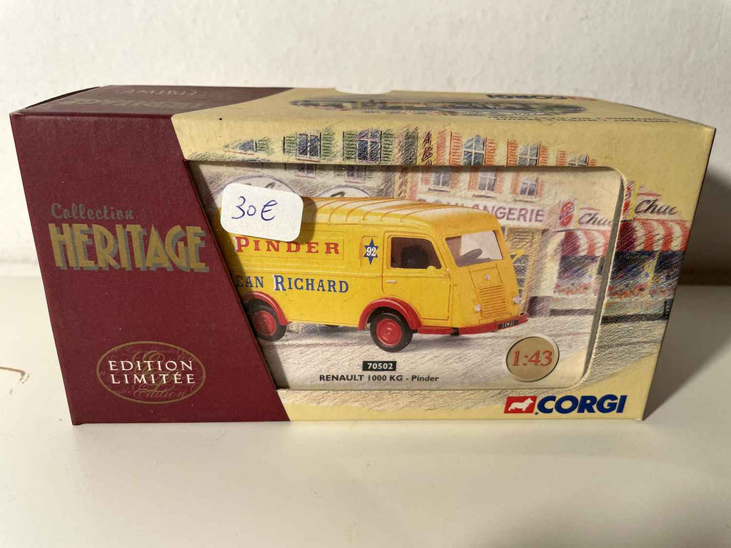 Renault 1000 Kg yellow PINDER - Jean Richard - CORGI