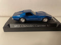 Chevrolet Corvette bleue de 1968 - Solido référence 1813 (voiture amèricaine)