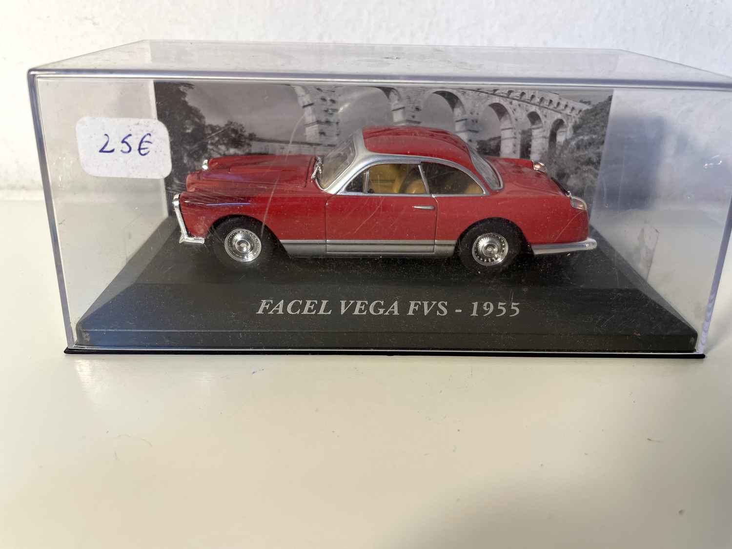 Facel Vega FVS rood uit 1955