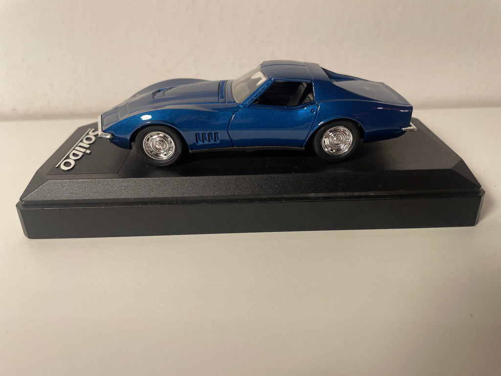 Chevrolet Corvette bleue de 1968 - Solido référence 1813 (voiture amèricaine)