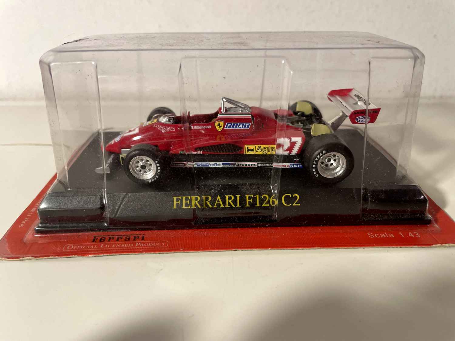 Ferrari F126 C2 Rot Nummer 27 - Formel 1 (Altaya)