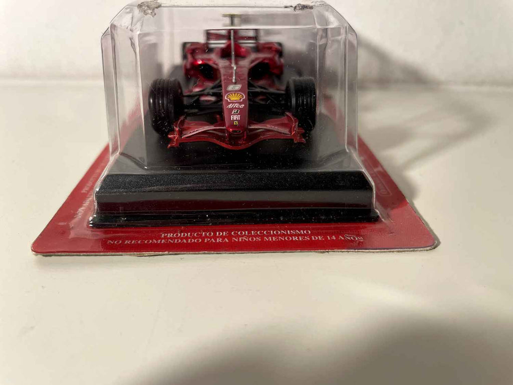 Ferrari F2007 rouge numéro 6 de 2007 - Formule 1 - Kimi Raikkonen