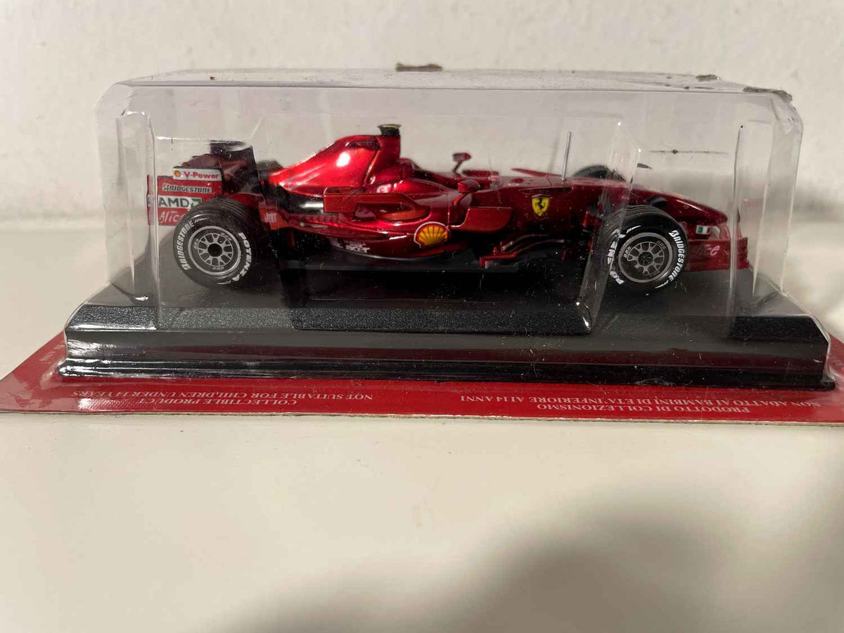 Ferrari F2007 rouge numéro 6 de 2007 - Formule 1 - Kimi Raikkonen