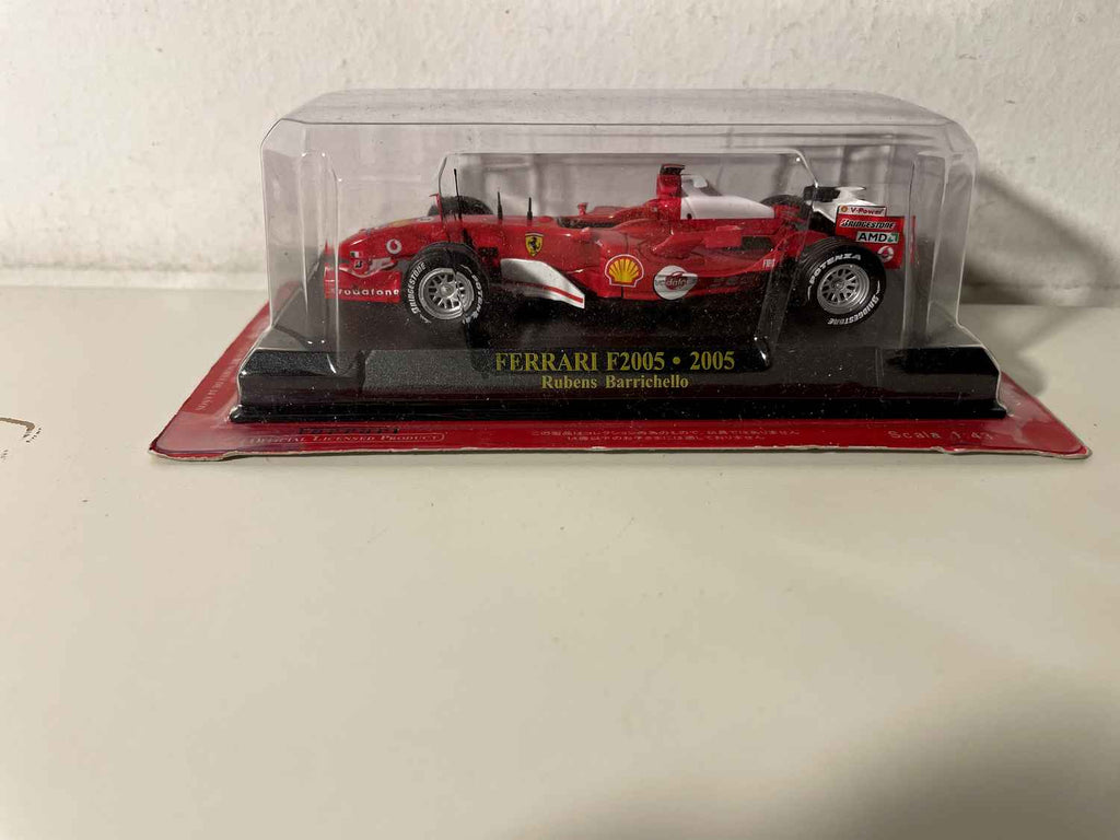 Ferrari F2005 czerwona numer 2 z 2005 roku - Formuła 1 (Altaya)
