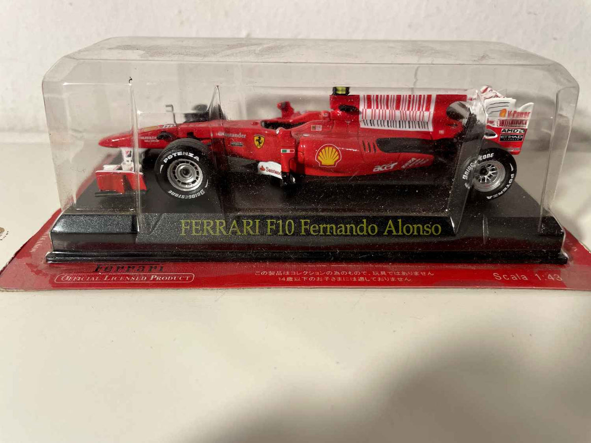 Ferrari F10 rout Nummer 8 - Formel 12 (Altaya)