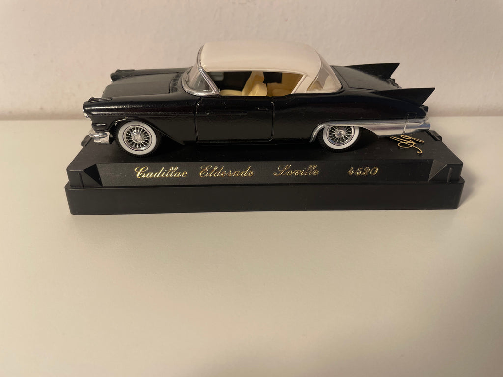 Cadillac Eldorado Séville czarna z białym dachem - Solido numer 4520 (amerykański samochód)