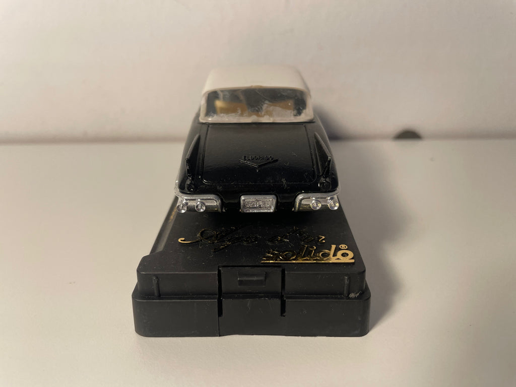 Cadillac Eldorado Séville czarna z białym dachem - Solido numer 4520 (amerykański samochód)