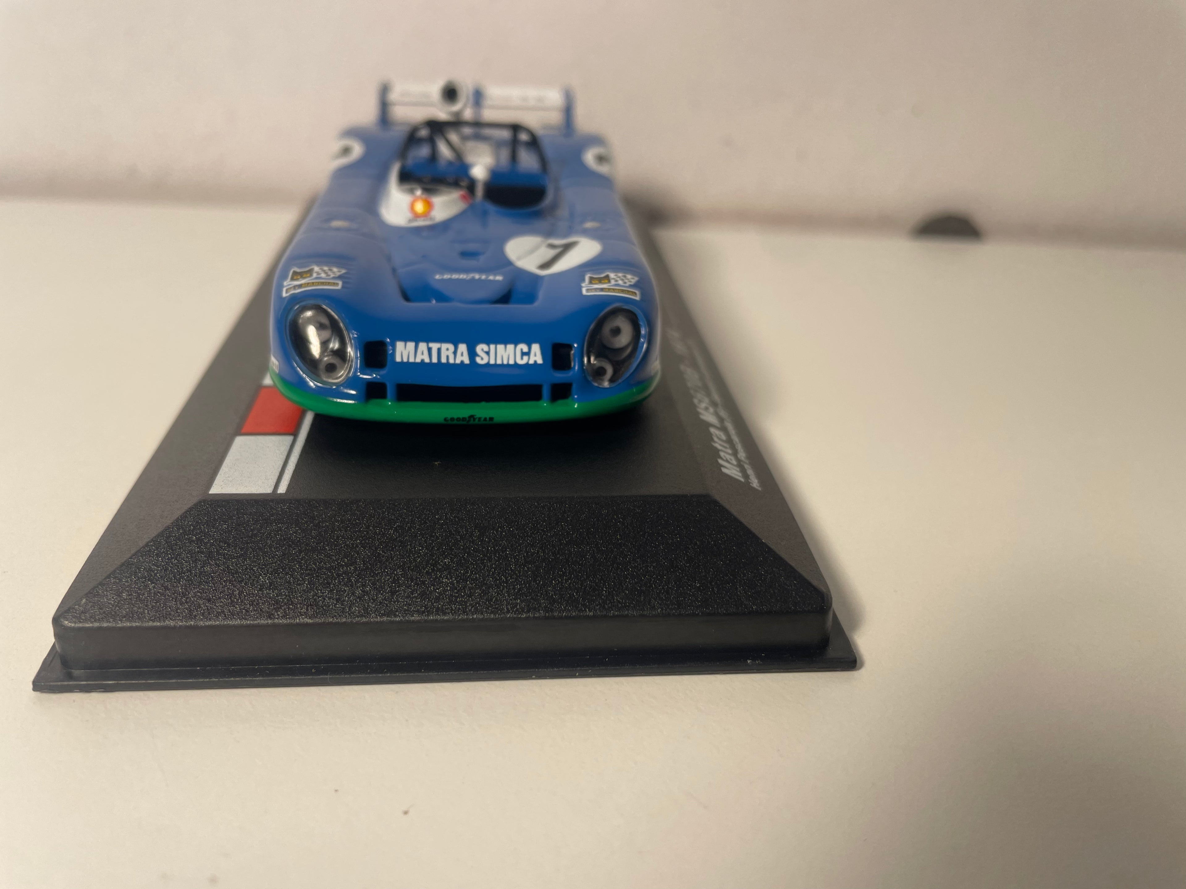 Matra MS670B azul número 7 (24 Horas de Le Mans 1974)