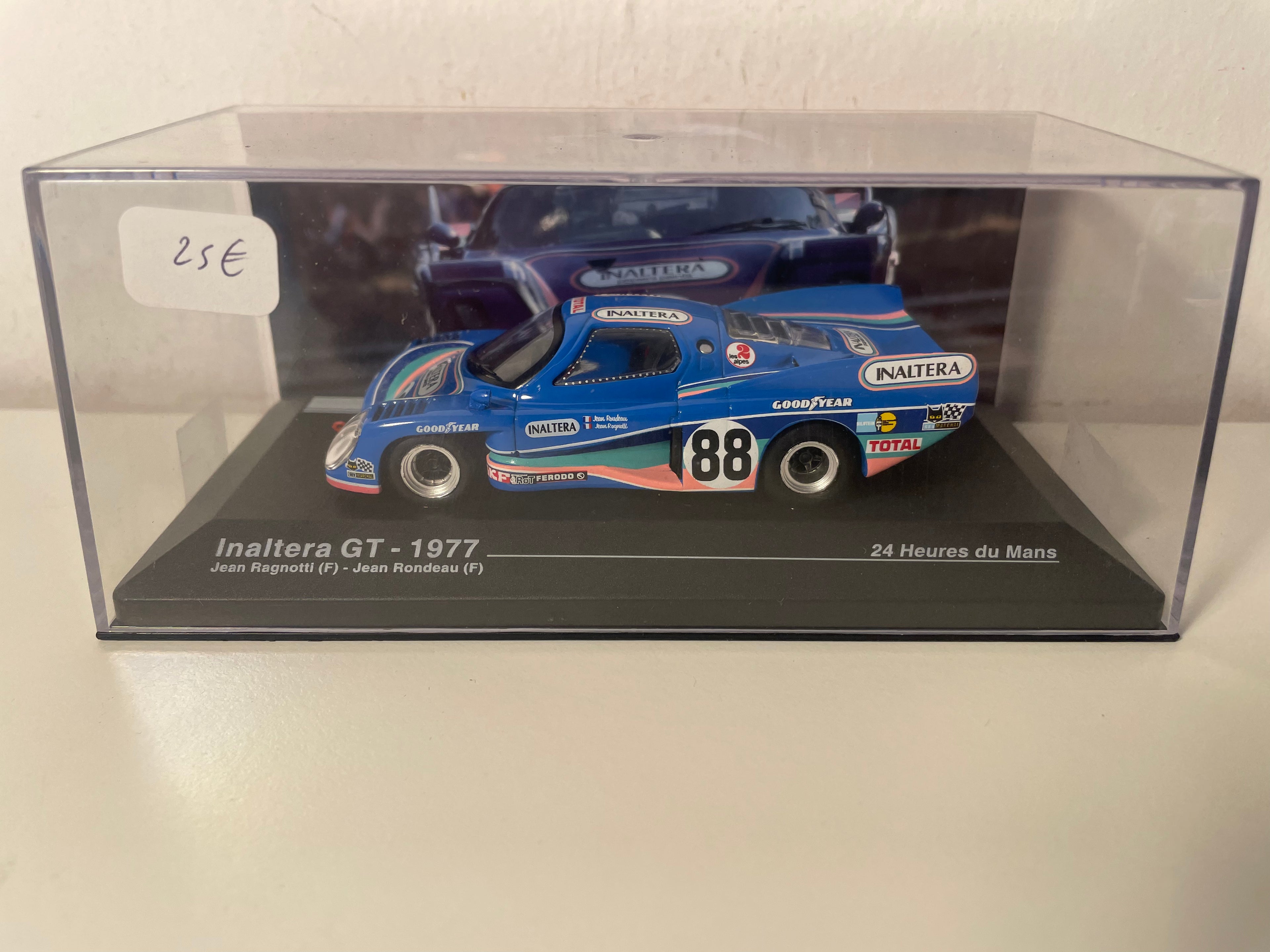 Inaltera GT bleue numéro 88 - 24 heures du Mans 1977