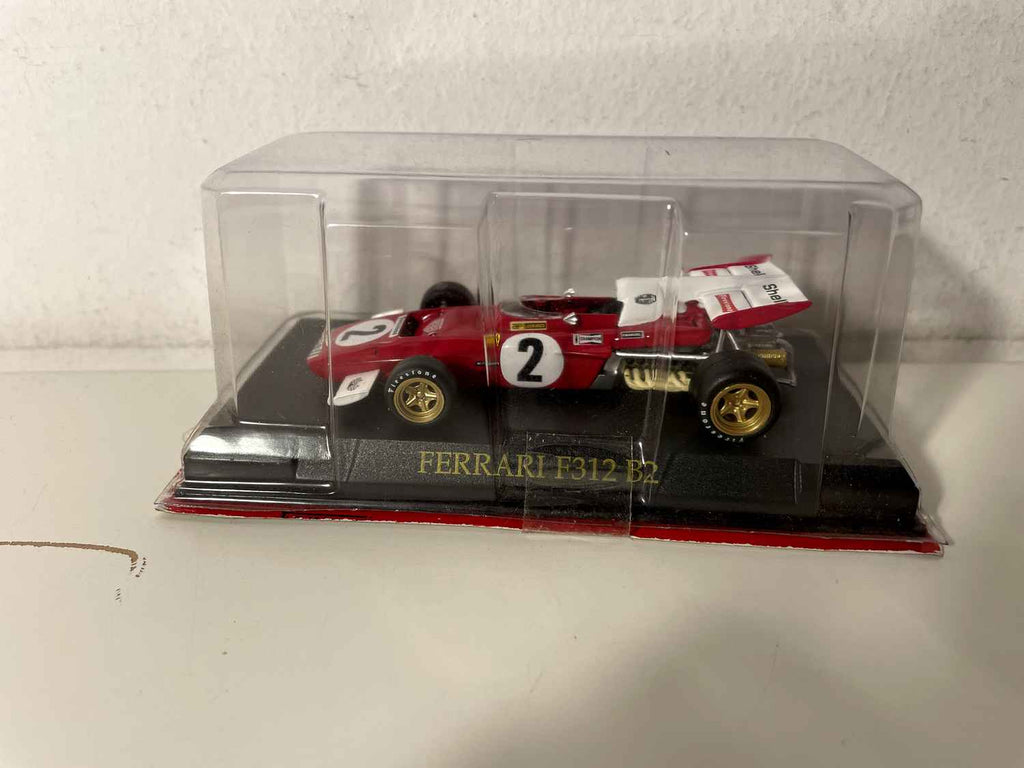 Ferrari F312 B2 rouge et blanche numéro 2 - Formule 1 (blister)