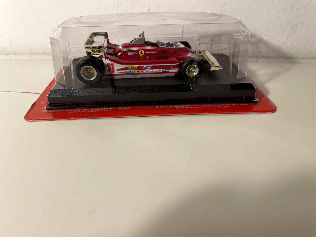 Ferrari 312 T4 vermelho número 11 de 1979 - Fórmula 1 (Altaya)
