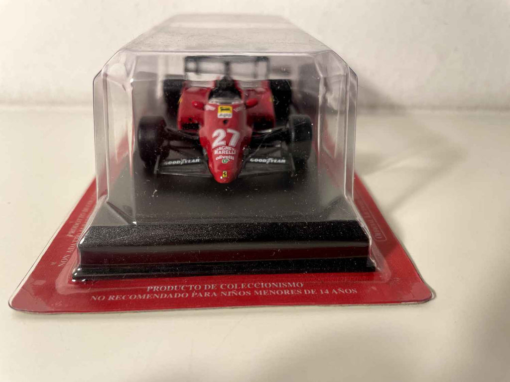 Ferrari 126 C2B rossa numero 27 del 1983 - Formula 1 (Altaya)