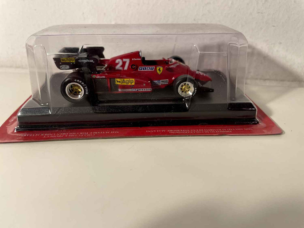 Ferrari 126 C2B rossa numero 27 del 1983 - Formula 1 (Altaya)