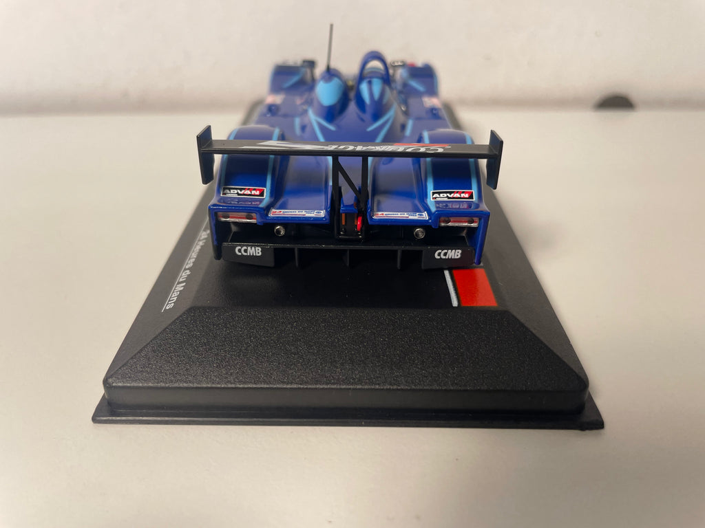 Courage C60 Hybrid azul número 12 (24 Horas de Le Mans de 2005)