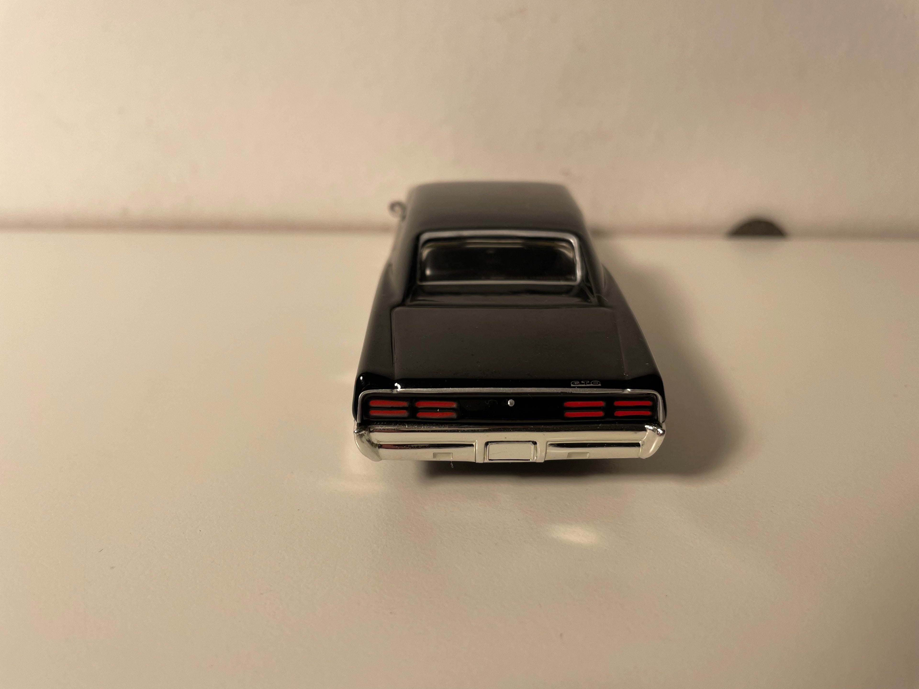 Pontiac GTO TM GM schwaarz vun 1967 - MATCHBOX (amerikaneschen Auto)
